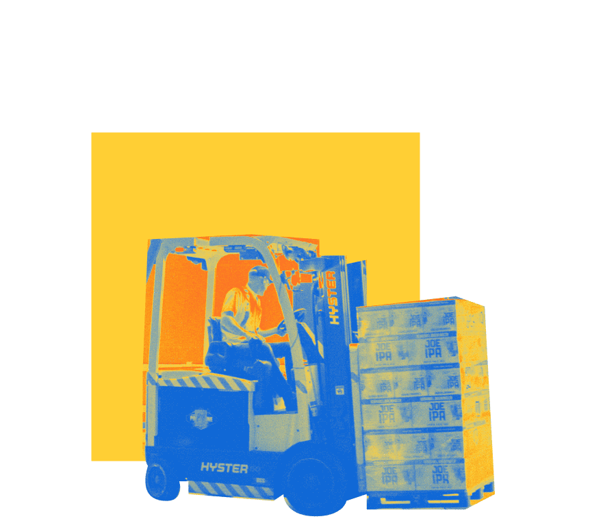 Fulfillment Provider forklift